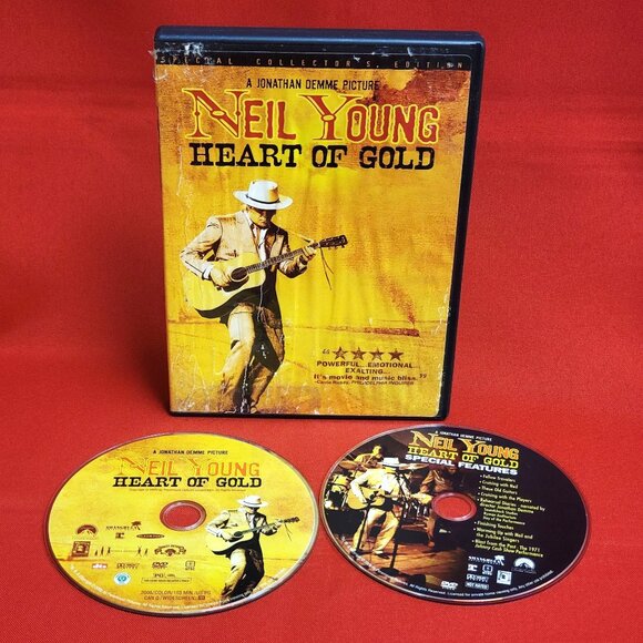 Neil Young Heart of Gold 2 Disc DVD 2006 Special Collectors Edition - Picture 7 of 11